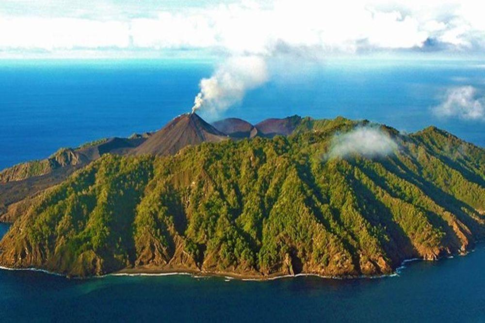 Visit the Active Barren Island Volcano