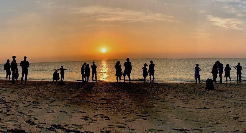 Catch the Sunset at Laxmanpur Beach